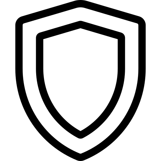 Shield antivirus escutcheon secure icon
