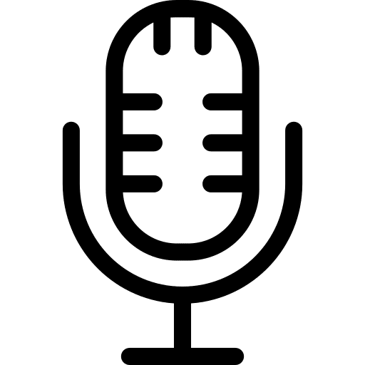 Microphone voice recorder technology microphone icon