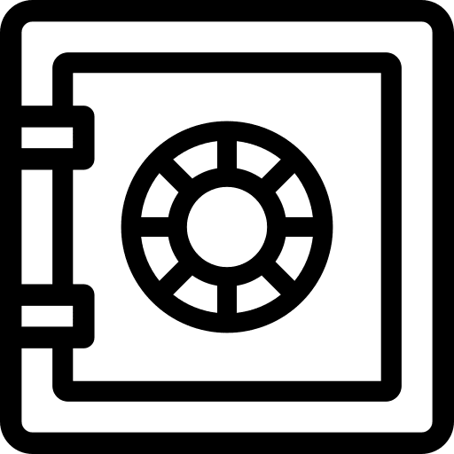 Safebox business safebox tools and utensils icon