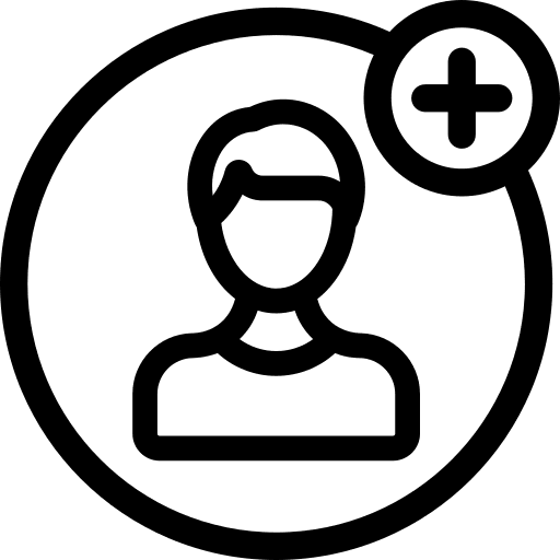 User social profile people icon
