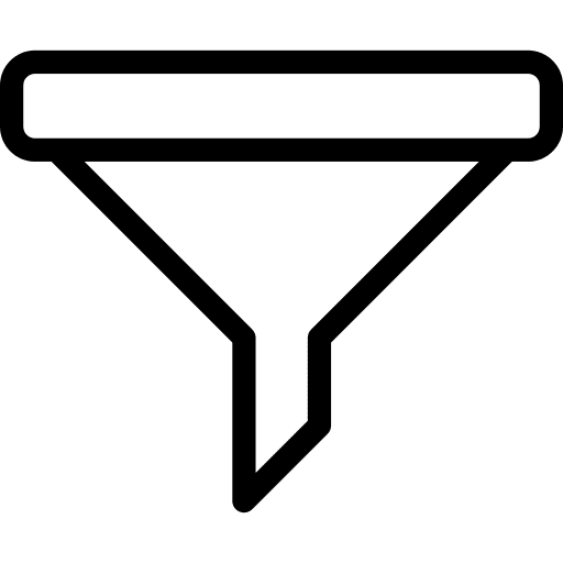 Filter tool filter filtering icon