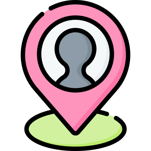 Location user map marker pin icon