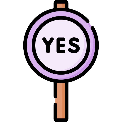 Agree yes signaling sign icon Agree yes signaling sign icon