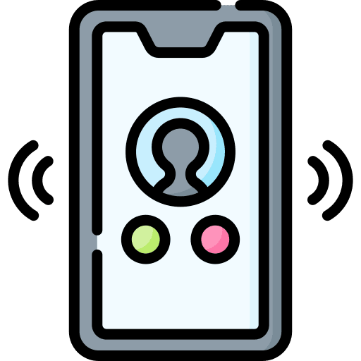 Call user electronics decline icon Call user electronics decline icon