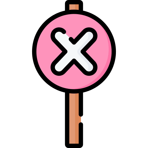 Disagree signboard cross mark disapprove icon Disagree signboard cross mark disapprove icon