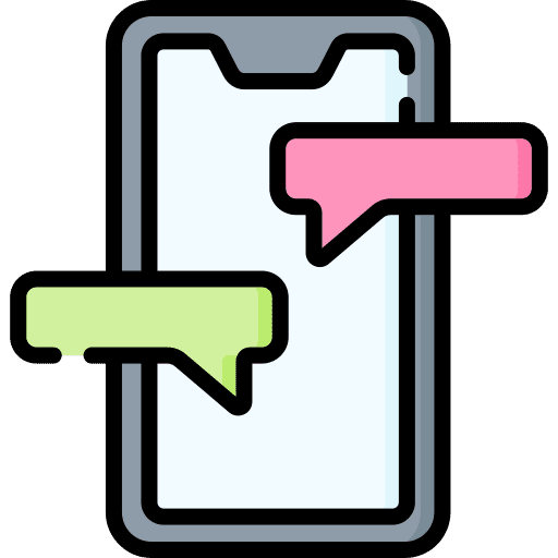 Chat communications message electronics icon Chat communications message electronics icon