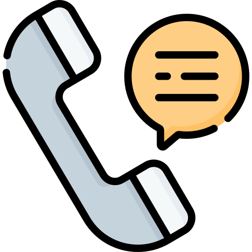 Phone call speech bubble message conversation icon Phone call speech bubble message conversation icon