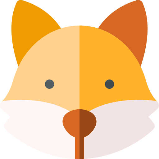 Fox fox fauna animals icon Fox fox fauna animals icon