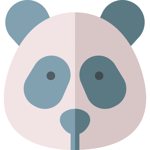 Panda animal kingdom zoo zoology icon Panda animal kingdom zoo zoology icon