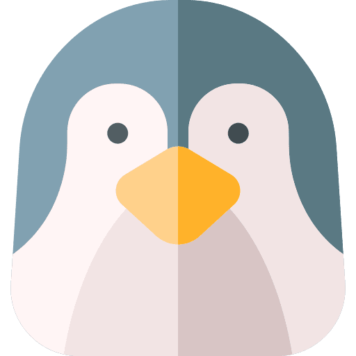 Penguin zoology animal kingdom zoo icon Penguin zoology animal kingdom zoo icon