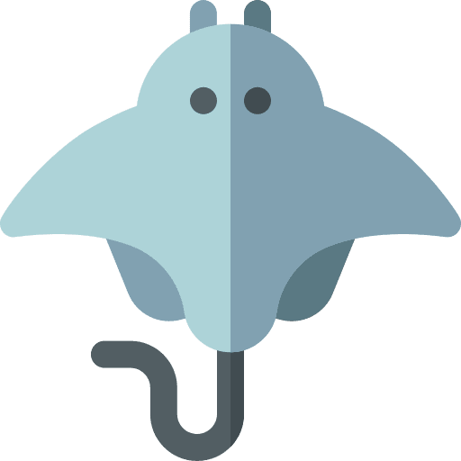 Stingray sea zoo stingray icon Stingray sea zoo stingray icon