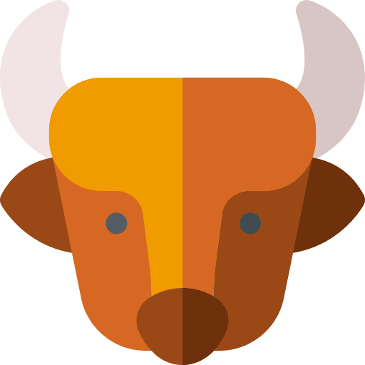 Buffalo wildlife zoo zoology icon Buffalo wildlife zoo zoology icon