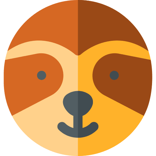 Sloth animals animal kingdom fauna icon Sloth animals animal kingdom fauna icon