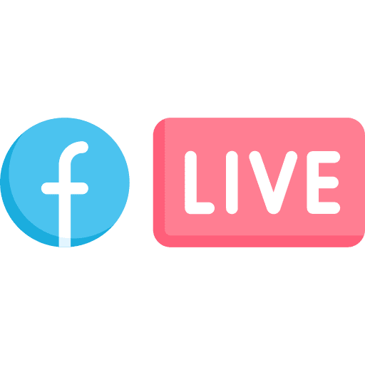 Facebook streaming multimedia facebook icon