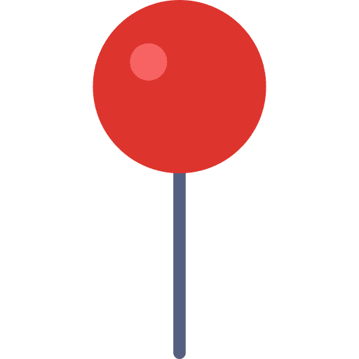 Pin powerpoint placeholder location icon