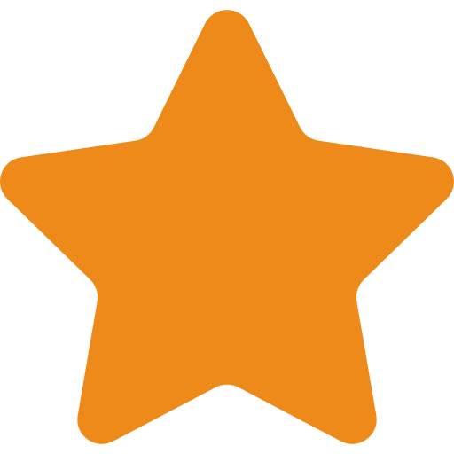 Star shapes favourite topics icon