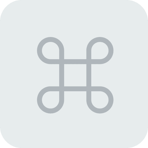 Command multimedia option key signs icon