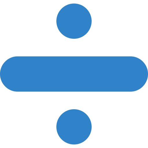 Division division mathematics maths icon