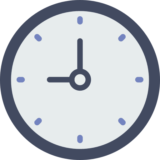 Clock clock square tool icon