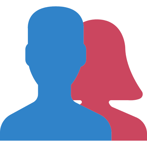 Users social network profile avatar icon