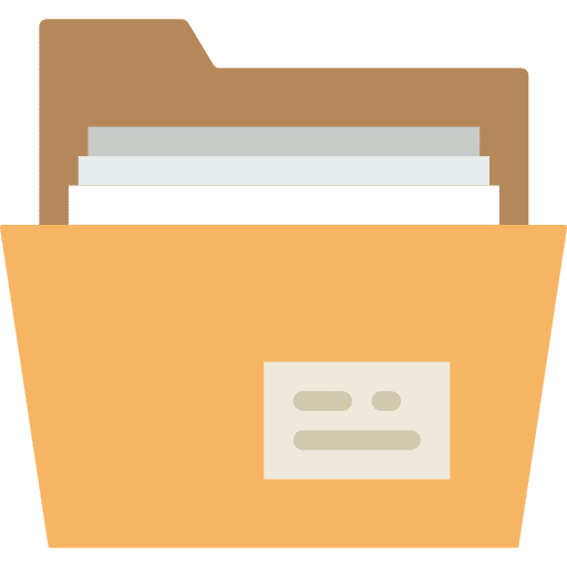 Folder file storage dem file cab files icon