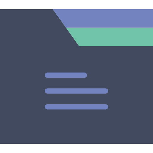 Folder folder data storage office material icon