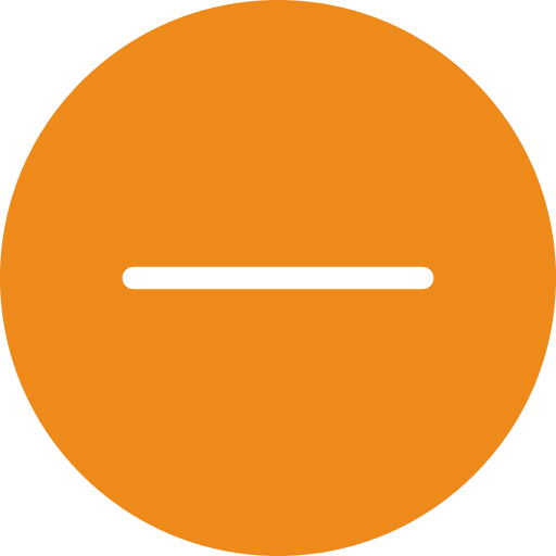 Minus subtraction less minus icon