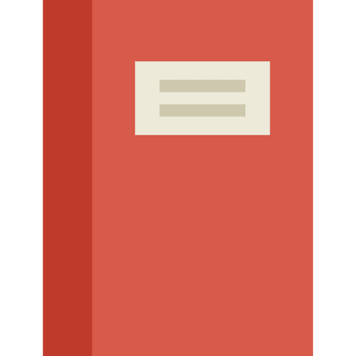 Notebook bookmark notebook agenda icon