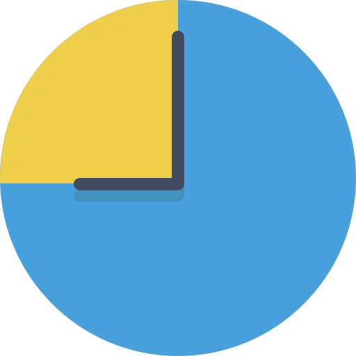 Time clock square watch icon