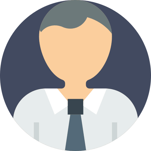 User social network account avatar icon