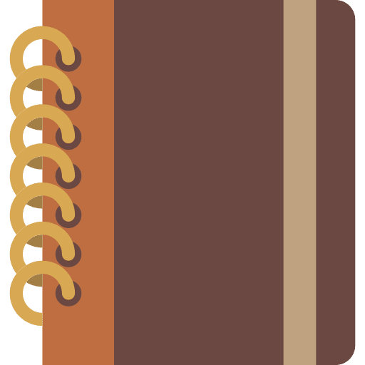 Notebook spring notebook notebook business icon