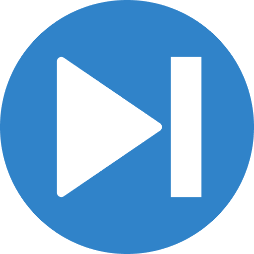 Skip multimedia option next direction icon