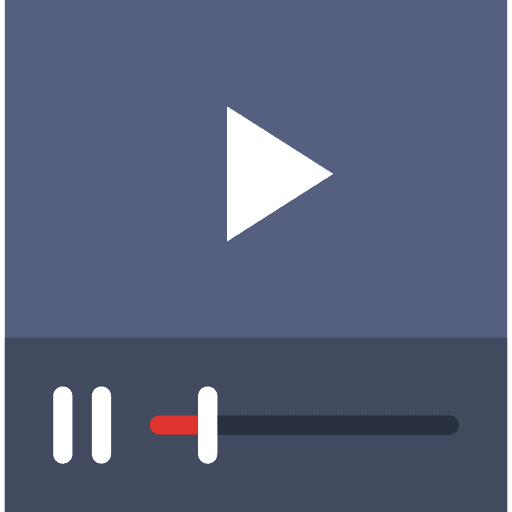 Video player movie multimedia option multimedia icon