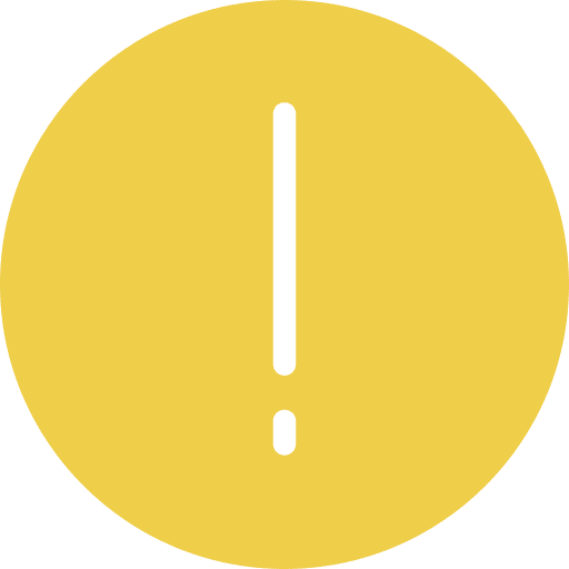 Warning danger signs alert icon