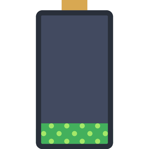 Battery battery status battery battery level icon