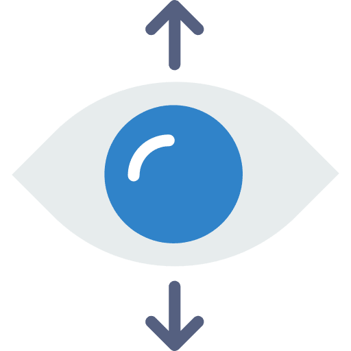 Perspective vision perspective multimedia option icon