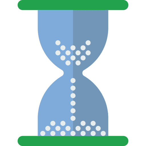 Hourglass hourglass clock waiting icon