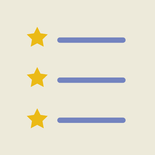 List text list text lines icon