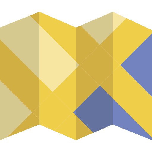 Map geography map position icon