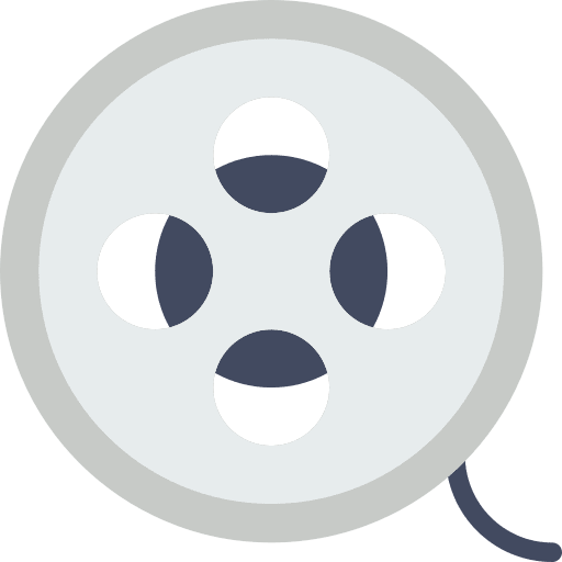 Film video player movie cinema icon