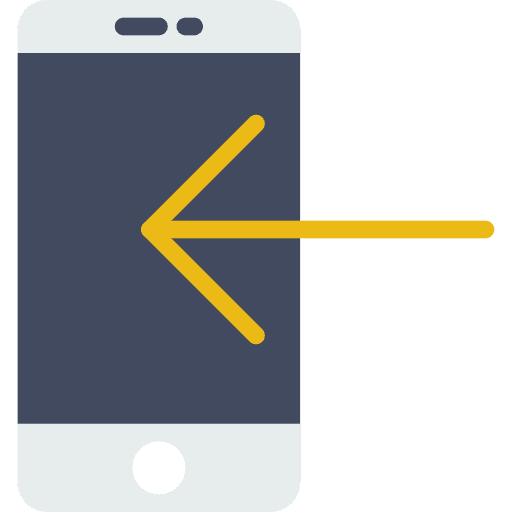 Smartphone cellphone touch screen iphone icon