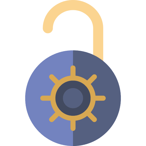 Unlocked unlocked unlock padlock icon