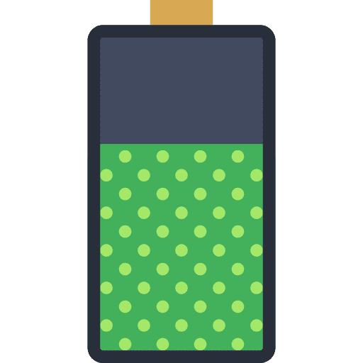 Battery full battery battery status battery level icon