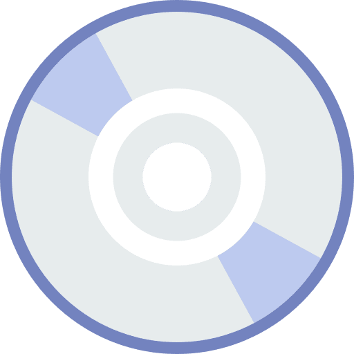 Compact disc dvd bluray compact disc icon
