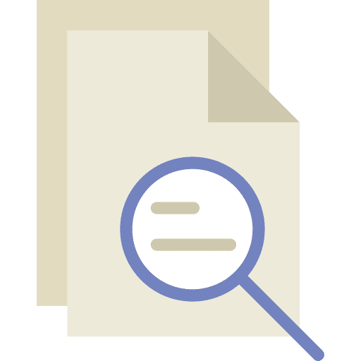File search document file icon