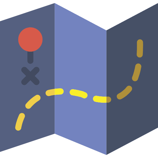 Map map interface location icon