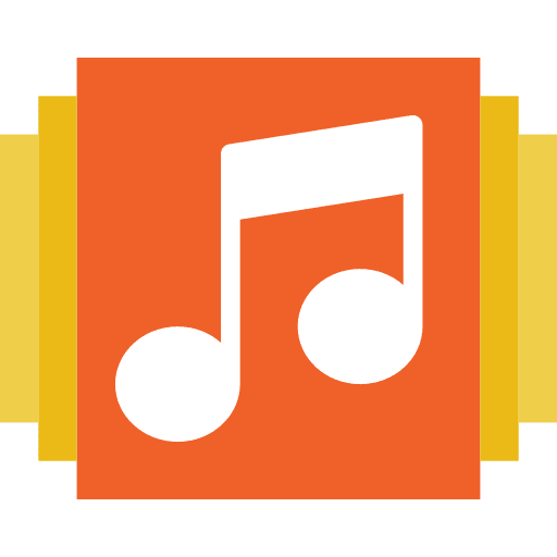 Music player quaver music notes music icon