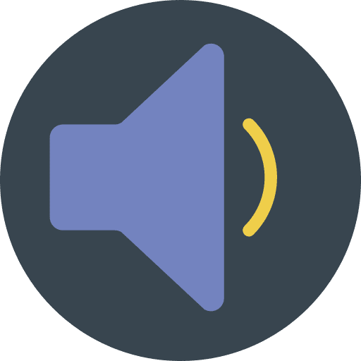 Speaker volume multimedia audio icon