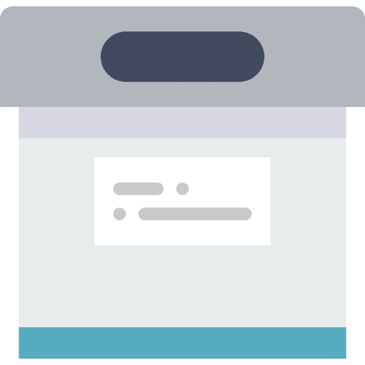 Archive data storage storage archive icon