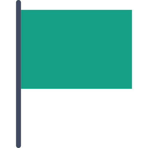 Flag peace country symbol icon